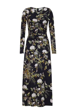 Maisy Dress in Alfine Gardens Black