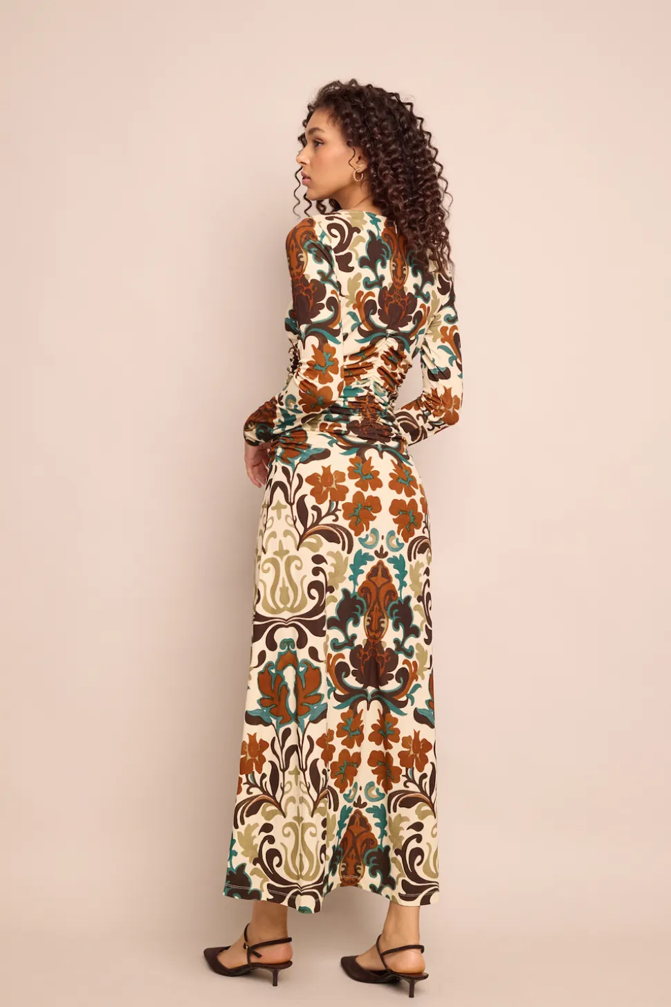 Maisy Dress in Mira Stone
