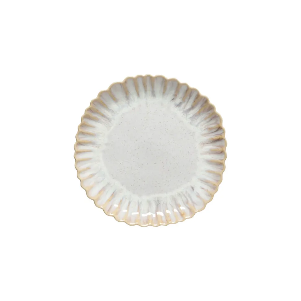 Mallorca Collection Salad Plates in Sand Beige, Set of 6