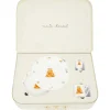 Manners Begin At Breakfast Crockery Suitcase Set