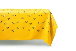 Manzanilla Rectangular Tablecloth in Mustard