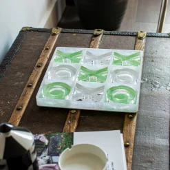 Marble Tic Tac Toe Board