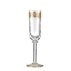 Marchese Flute Goblets Gold Thread, Set of 2