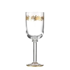 Marchese Water Goblets Gold Thread, Set of 2