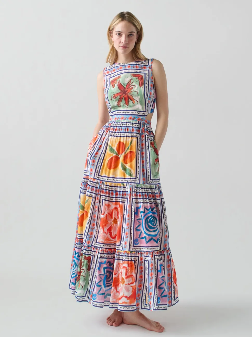 Marcia Dress in Ceramic