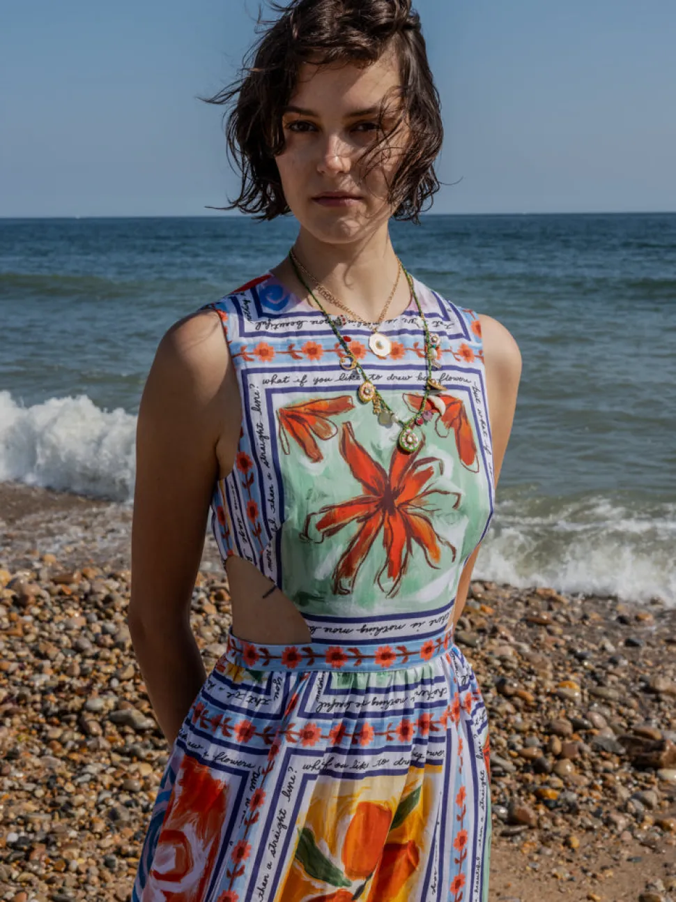 Marcia Dress in Ceramic