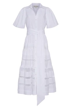 Mardi Dress in White