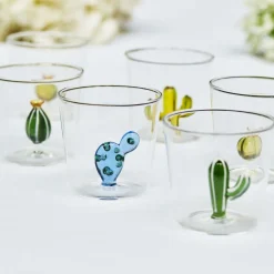Margarita Cactus Glasses - Set