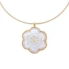 Marguerite Pendant & Neck Wire