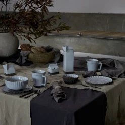Maria Collection Tablecloth in Dusk Grey