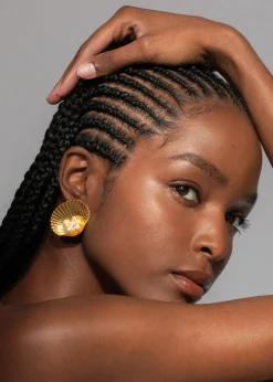 Maricela Earrings in Pearl