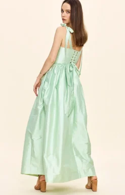 Marie Dress in Pistachio