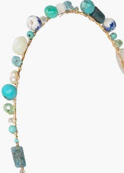 Marietta Headband in Ocean