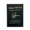 Mark Twain's Words of Wisdom in Bonded Leather