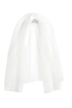 Markarian x Gigi Burris Calla Shoulder Length Blusher Veiling