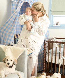 Marley Zip Pajama in Blue Animal Parade