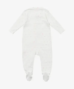 Marley Zip Pajama in Rose Hearts