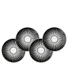 Marrakech Canapes Plates Boxed, Set of 4