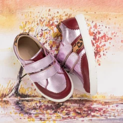 Marti Sneaker Metallic Carnation Pink
