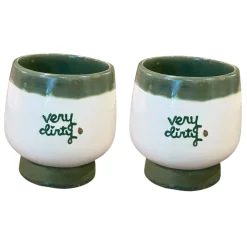 Martini “Very Dirty” Cups, Set of 2