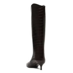 Maryana Lo Wide Boot in Dark Chocolate