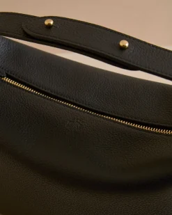 Mason 24 in Tumbled Grain Black