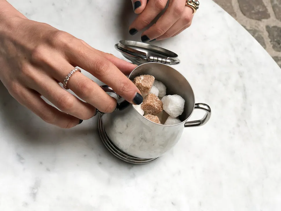 Master Axis Ring with White Diamonds