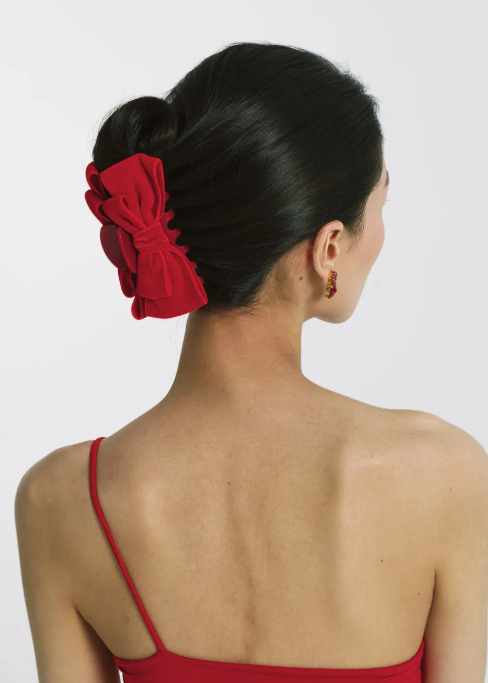 Matilda Jaw Clip in Rouge