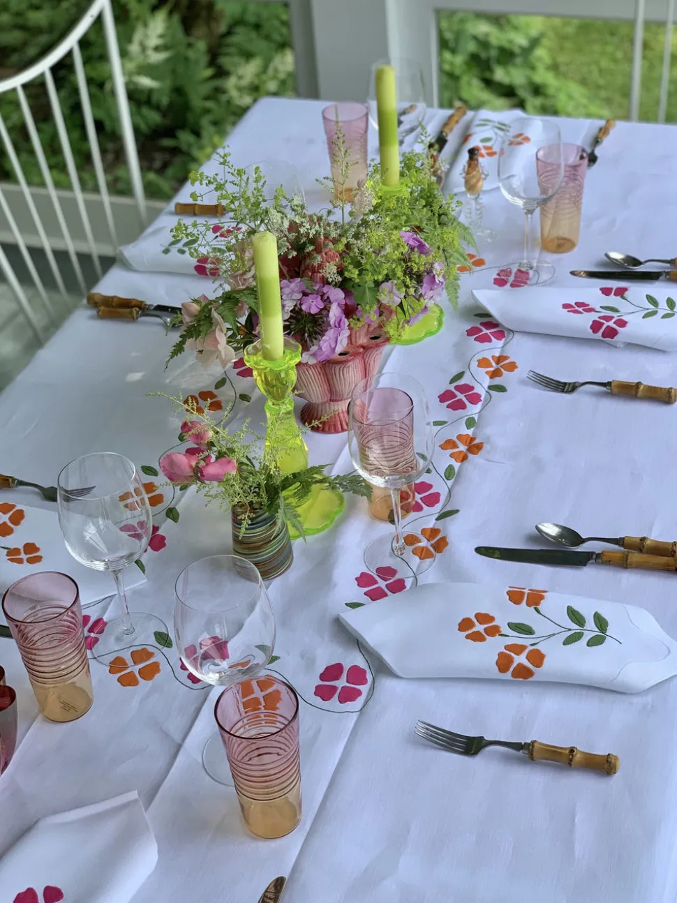 Matisse Floral Tablecloth