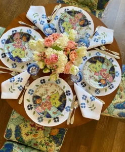 Matisse Placemats in Shades of Blue, Set of 2