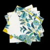 Matouk Schumacher Citrus Garden Napkin in Pool, Set of 4