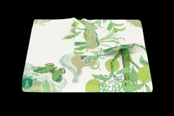 Matouk Schumacher Citrus Garden Tablecloth in Grass