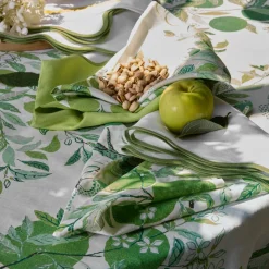 Matouk Schumacher Citrus Garden Placemat in Grass, Set of 4