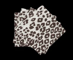 Matouk Schumacher Iconic Leopard Napkin, Set of 4