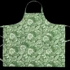 Matouk Schumacher Linen Apron in Granada Palm