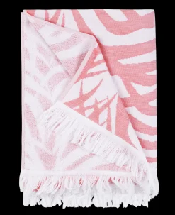 Matouk Schumacher Zebra Palm Beach Towel