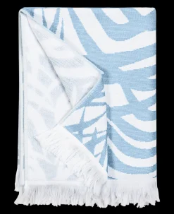 Matouk Schumacher Zebra Palm Beach Towel