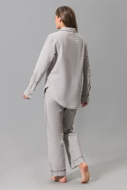 Matteo Pajama Set in Bark