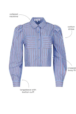 Maven Shirt in Marfa Stripe