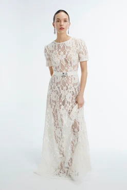 Maxine Maxi Dress in White