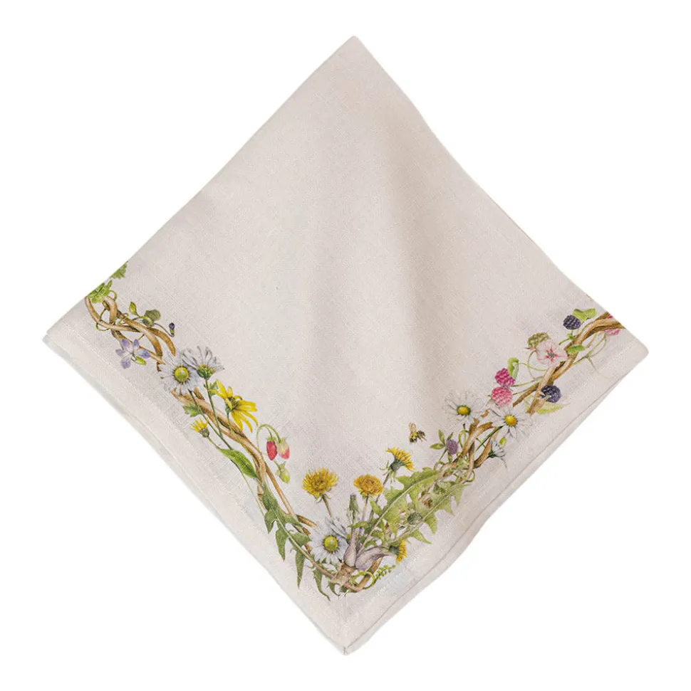 Meadow Walk Linen Napkin in Multi