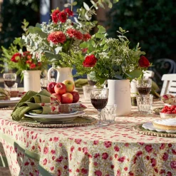 Meadows Napkins Red & Green, Set of 6