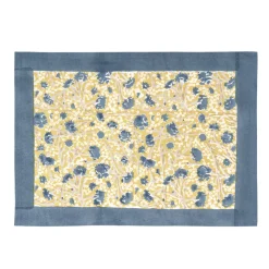 Meadows Placemats Blue & Green, Set of 6