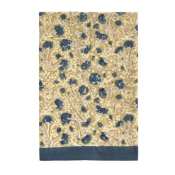 Meadows Tea Towels Blue & Green, Set of 3