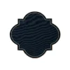 Medallion Placemats in Solid Navy, Set of 2