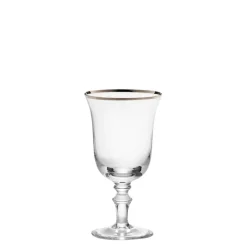 Medici Liquor Goblets Platinum Thread, Set of 2