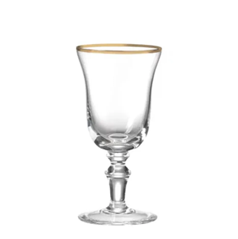 Medici Wine Goblets Gold Thread, Set of 2
