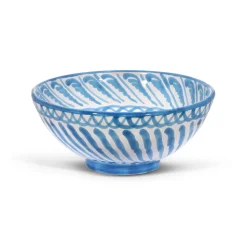 Medium Bowl With Hand Painted Designs