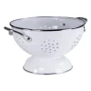 Medium Colander in Solid White