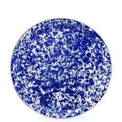 Medium Tray in Cobalt Swirl